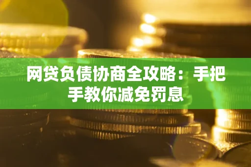 武汉网贷负债协商全攻略：手把手教你减免罚息