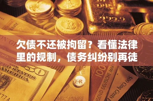 武汉欠债不还被拘留？看懂法律里的规制，债务纠纷别再徒劳奔波